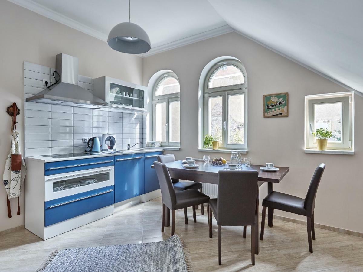 Apartman Villa Eiche Mariánské Lázně Exterior foto